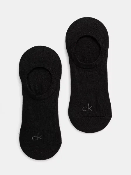 Чорапи Calvin Klein 2 чифта черно