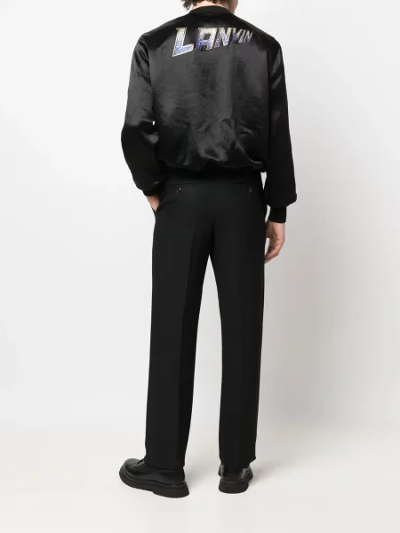 Stras geacă bomber Lanvin negru