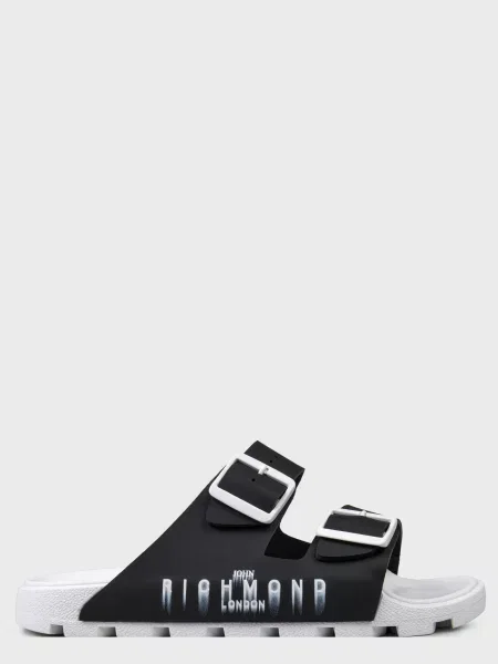 Шлепанцы John Richmond черные