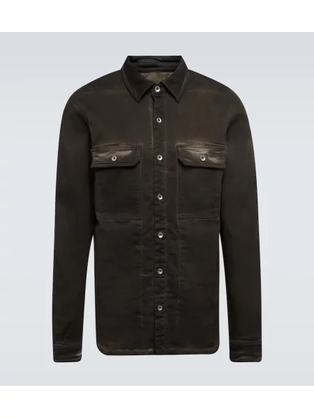 Kavbojska srajca Drkshdw By Rick Owens rjava