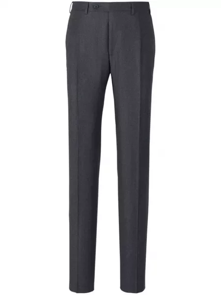 Pantaloni Canali de lână gri