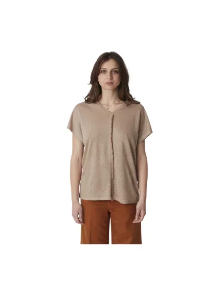 Koszula Alpha Studio beżowa