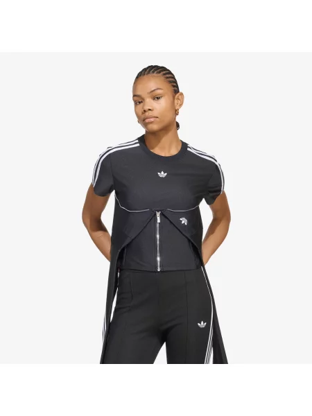 Тениска adidas Corset Tee Black M черно