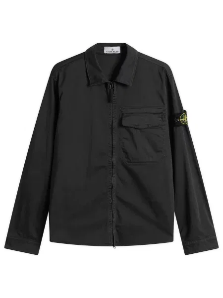 Kurtka koszulowa Stone Island czarna