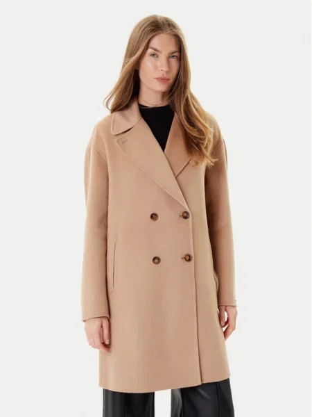 Marella Palton de lână Good bej