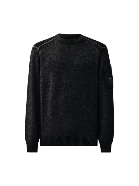Sweter C.p. Company wełniany czarny