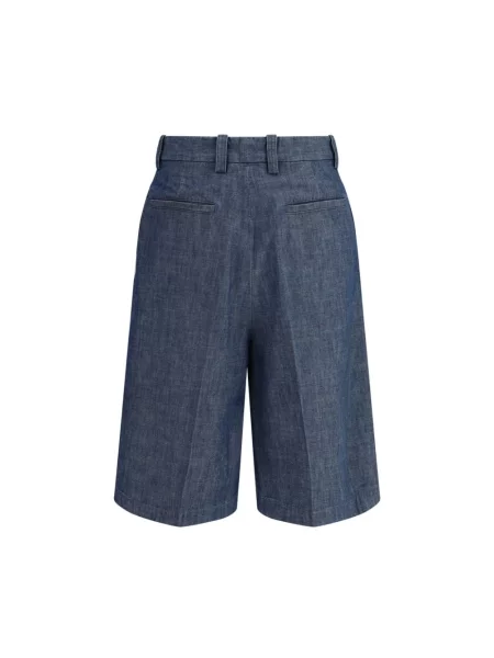 Bermudy Jil Sander niebieskie