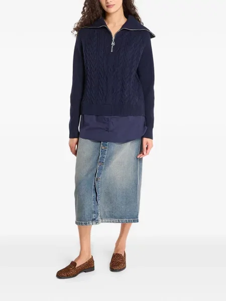 Pulover Desigual albastru
