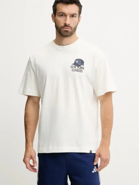 Majica 47 brand MLB New York Yankees s tiskom bijela