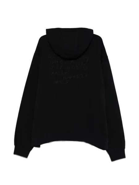 Hanorac cu glugă Maison Margiela negru