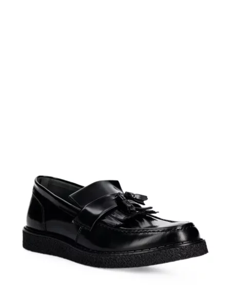 Pantofi loafer Fred Perry din piele negru