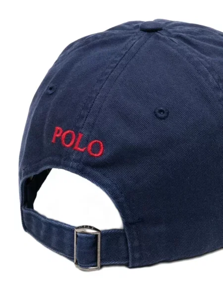 Кариран вълнен суичър с качулка Polo Ralph Lauren бродиран зелено