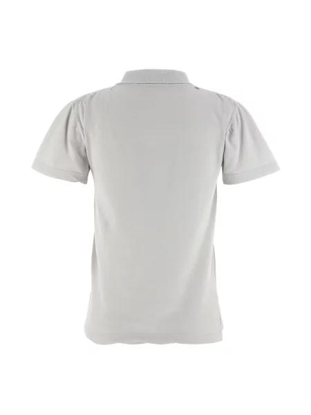 Koszulka polo Balenciaga klasyczna szara