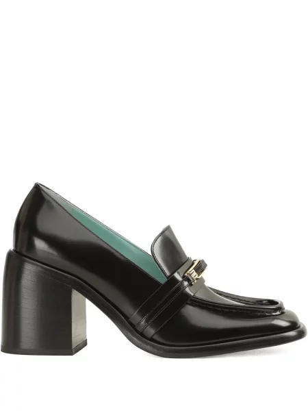 Pantofi loafer Sergio Rossi din piele negru