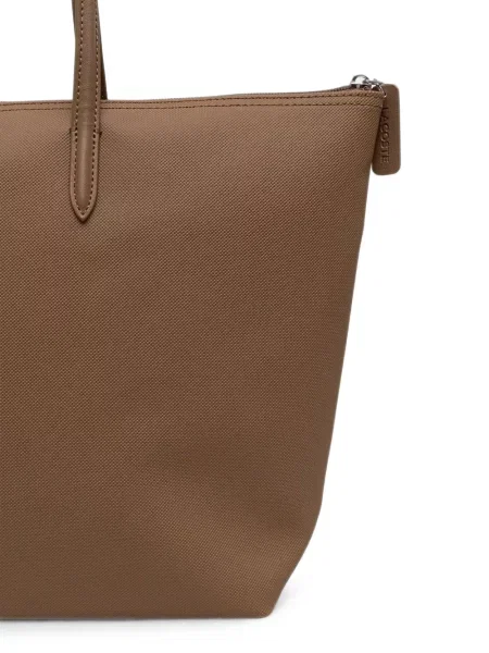 Geantă shopper Lacoste maro