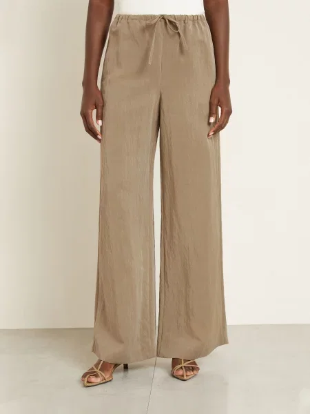 Iris Von Arnim Spodnie W Stylu Joggingowym beige beżowe