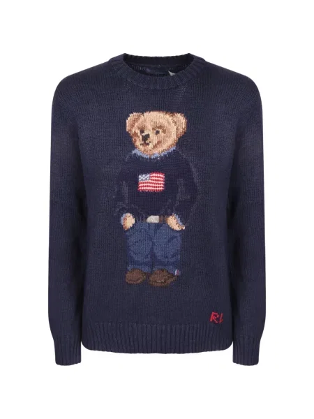 Lung pulover Polo Ralph Lauren albastru