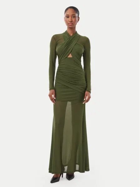 Bardot Rochie de seară Veria Kaki