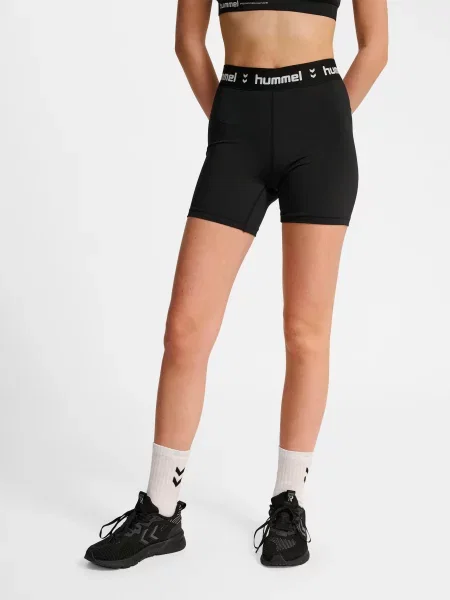 Szorty Hummel Pulse mid waist czarne
