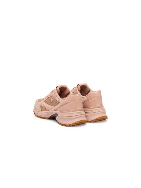 Sportcipők Calvin Klein Hike Runner Mesh Mix Ck Narancssárga rózsaszín