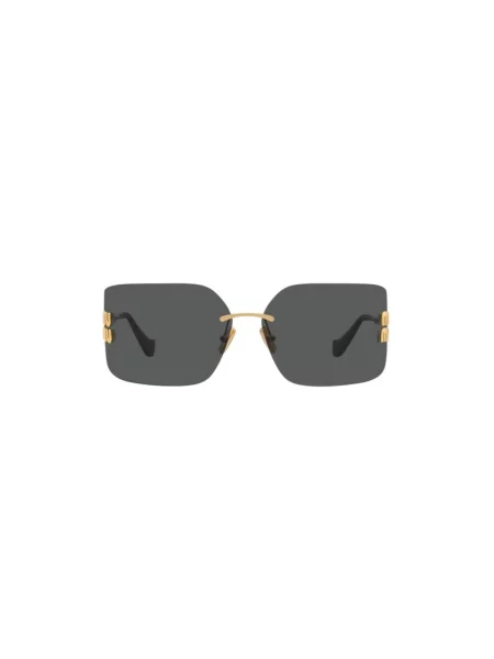 Okulary przeciwsłoneczne Miu Miu Eyewear żółte