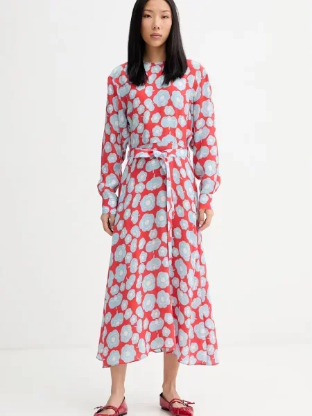 Marimekko rochie de vară din cupro