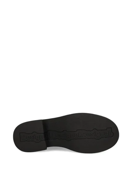 Botine chelsea Desigual cu platformă negru