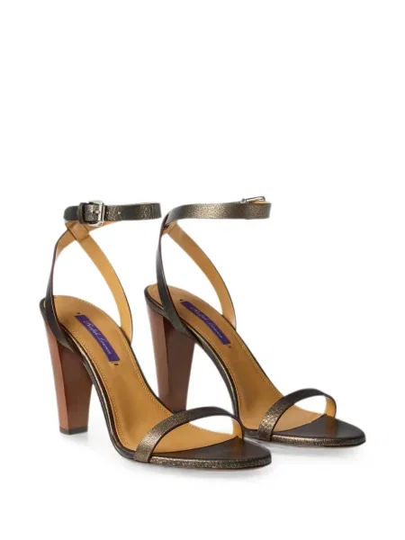 Sandale Ralph Lauren Collection din piele cu bretele