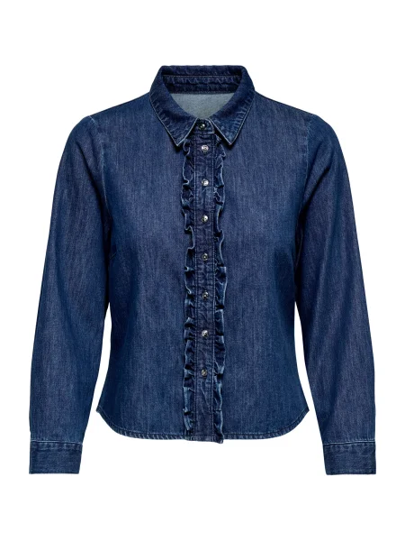 ONLY Bluză ONLKaya denim albastru