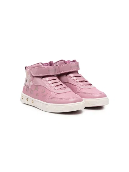 Sneakersy dziecięce Geox różowe