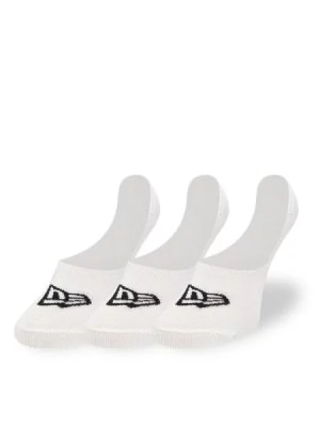 Ponožky New Era Flag Invisible White bílé