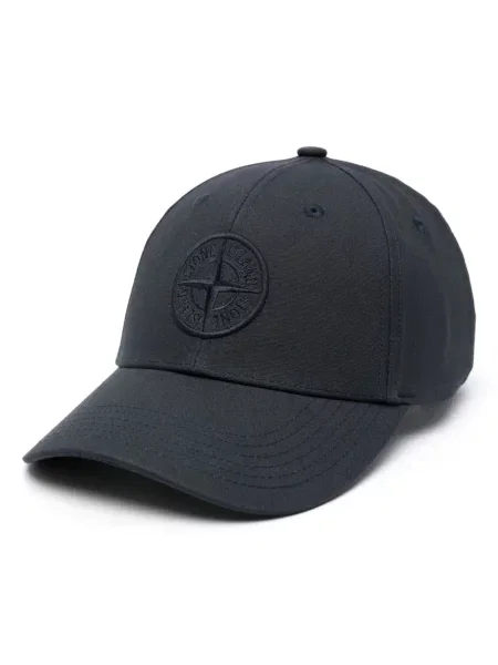 Șapcă Stone Island cu strasuri albastru