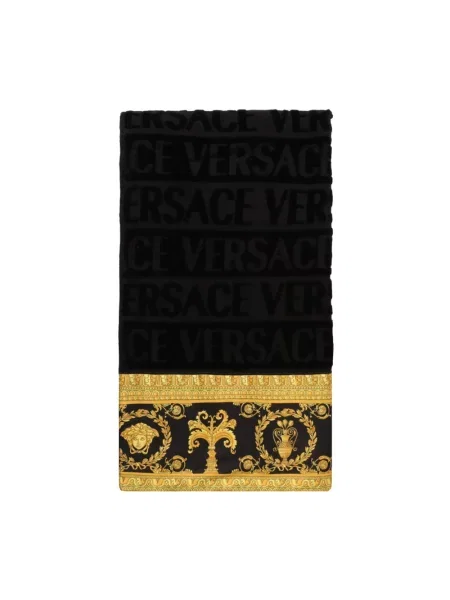 Szlafrok Versace czarny