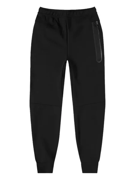 Pantaloni Nike din fleece alergare cu broderie negru