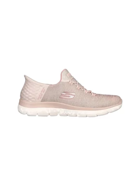 Pantofi Skechers roz