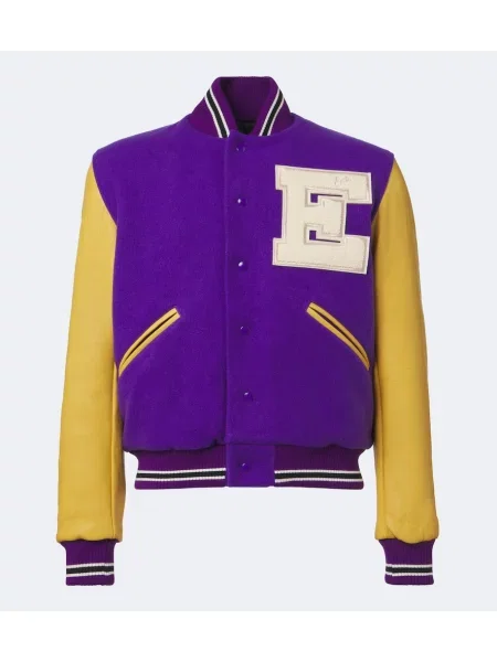 Geanta de piele Erl violet