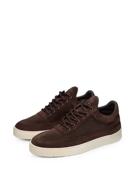 Sneakers Filling Pieces σουέντ καφέ