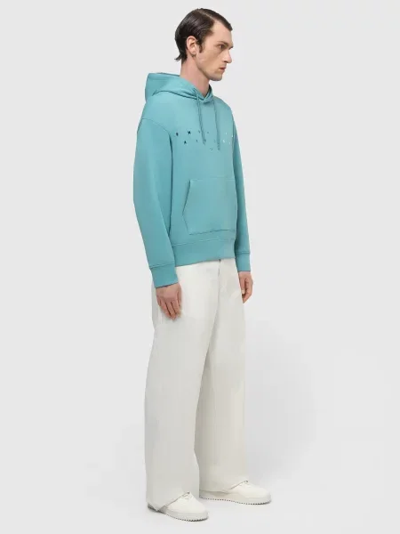 Худі Emporio Armani блакитний