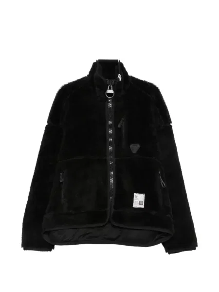 Geacă Maison Mihara Yasuhiro din fleece negru