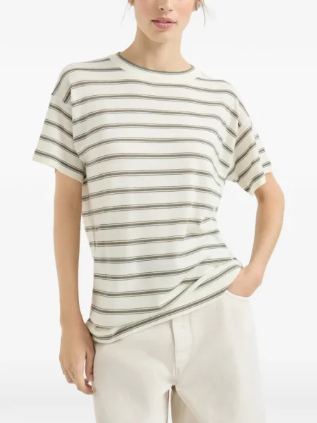 Tricou Brunello Cucinelli cu dungi