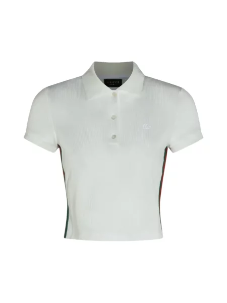 Koszulka polo Gucci biała