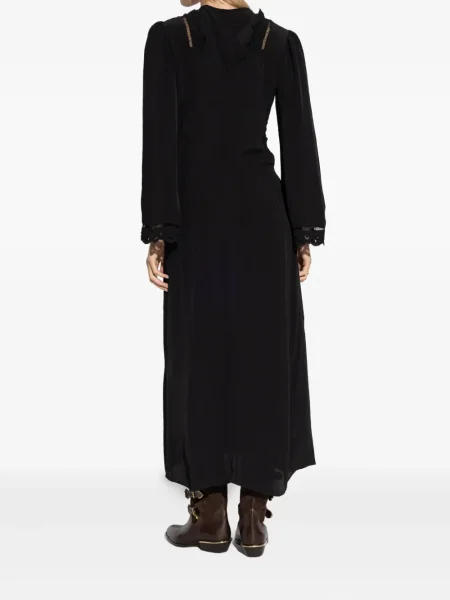 Rochie Isabel Marant din dantelă de costum negru