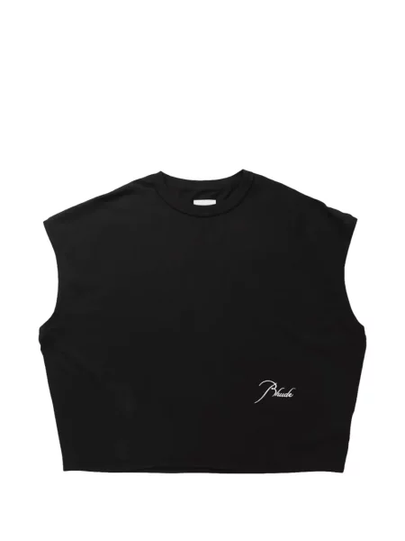 Cămașă Rhude fără mâneci negru