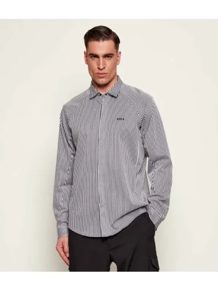 BOSS GREEN Cămașă ST_Excurse L | stretch negru