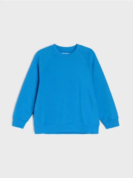 Sinsay Základní crewneck mikina modrá