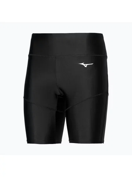 Běžecké šortky Mizuno Core Mid Tight black černé