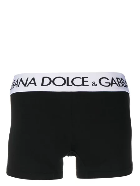 Strečové boxerky Dolce & Gabbana černé