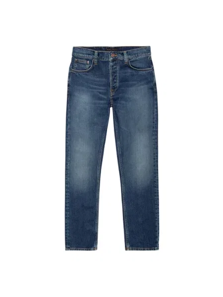 Jeansy Nudie Jeans niebieskie