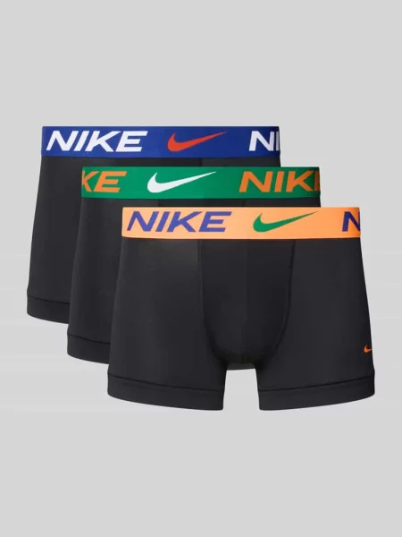 Obcisłe bokserki w zestaw 3 szt. model ESSENTIAL MICRO' Nike szare