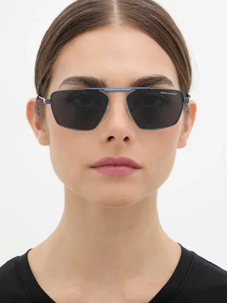 Napszemüveg Armani Exchange Szürke kék